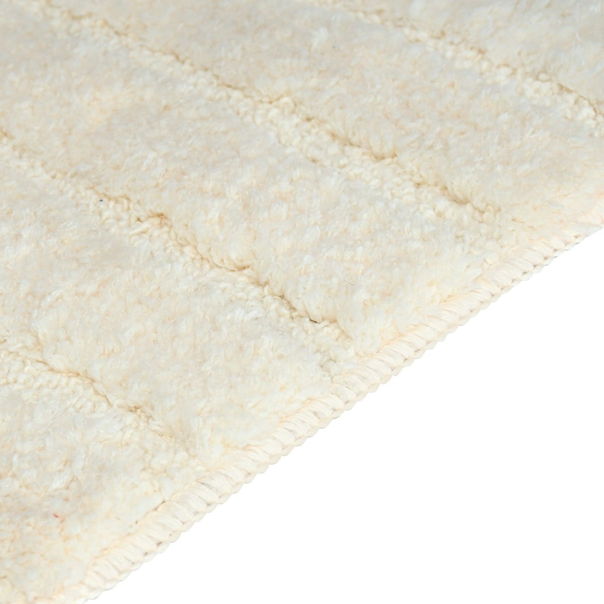 Home Nature Tapete Ivory 100% Microfibra Antiderrapente 40X60 Cm