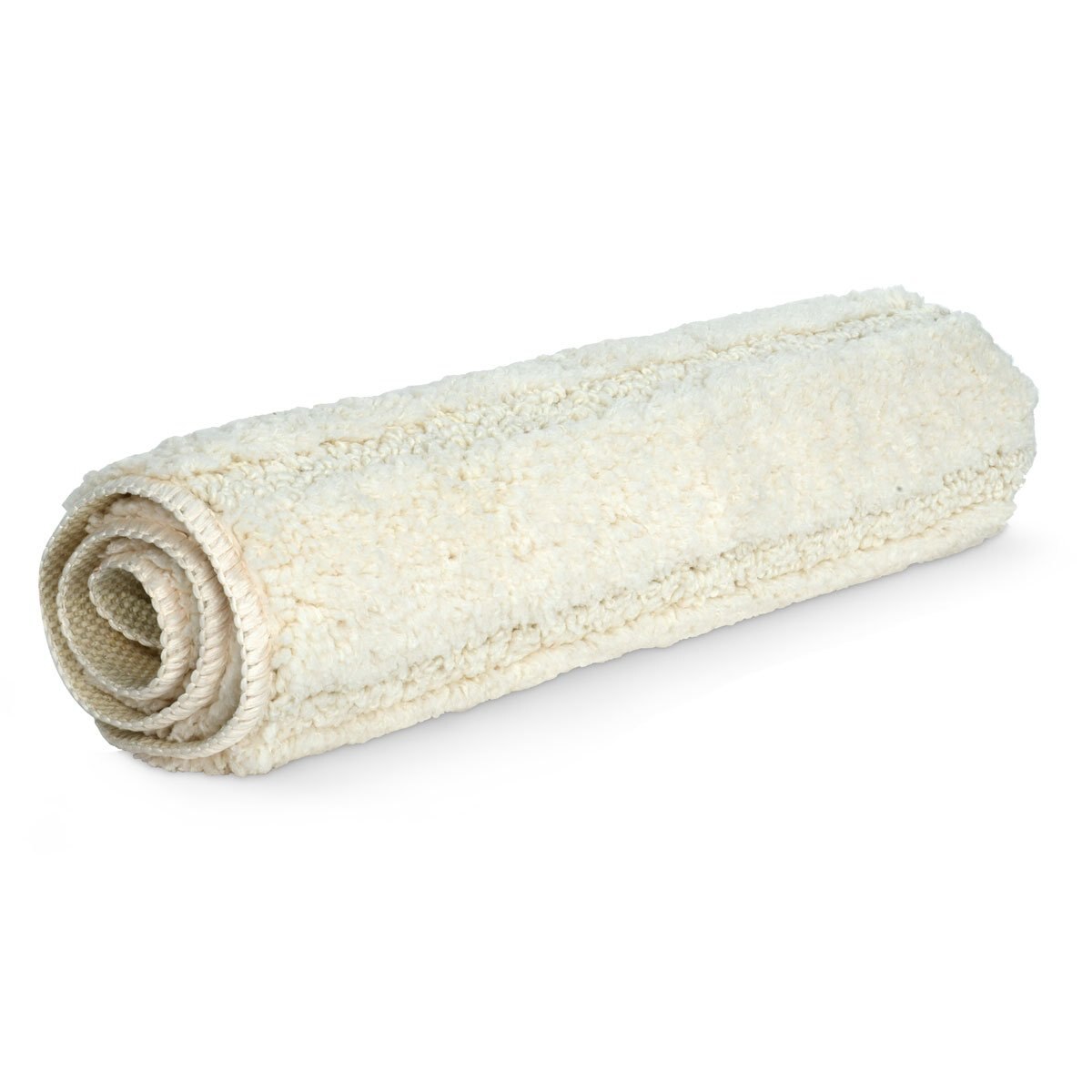 Home Nature Tapete Ivory 100% Microfibra Antiderrapente 40X60 Cm