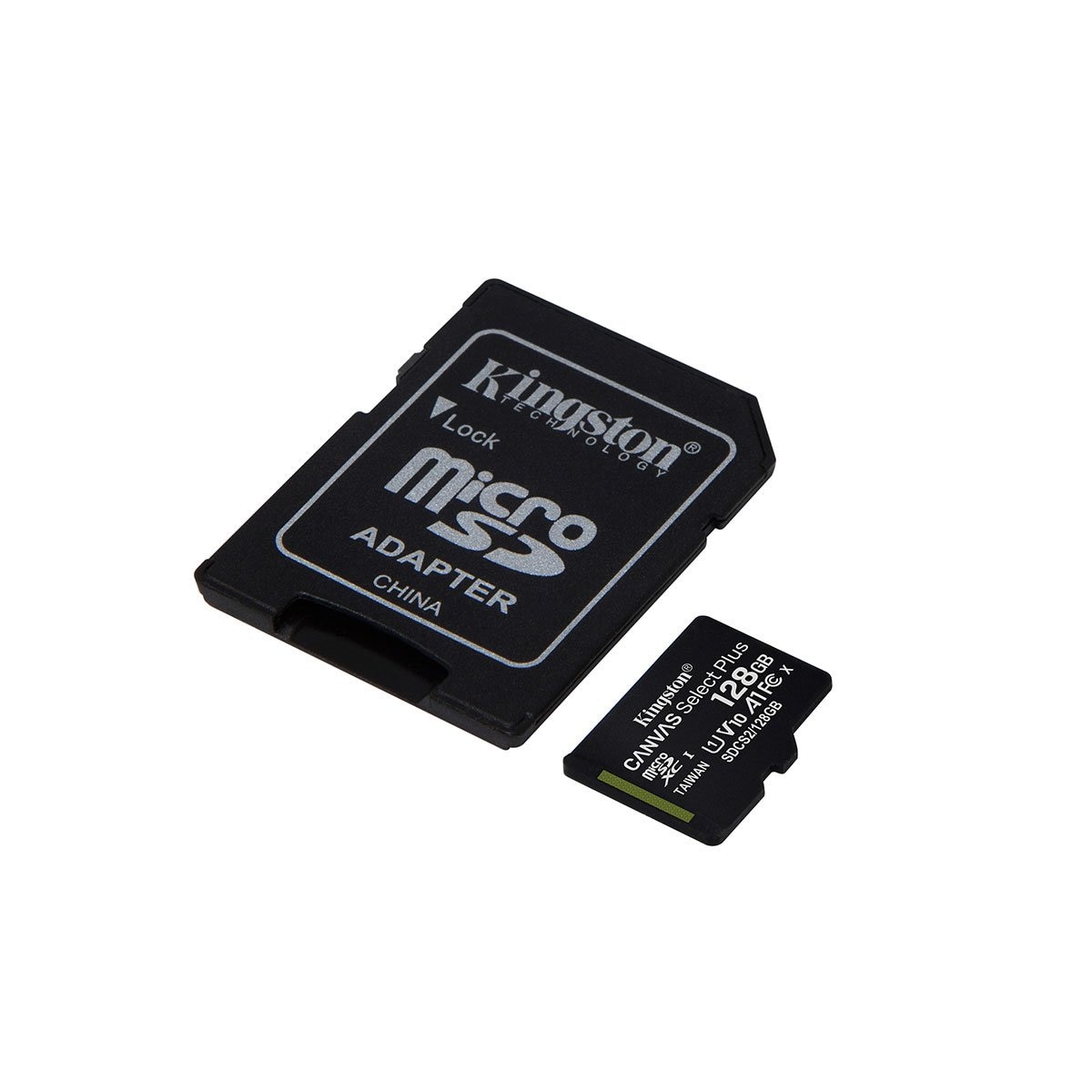 Kit de Adaptador y Micro Sd C10 Plus 128Gb Kingston