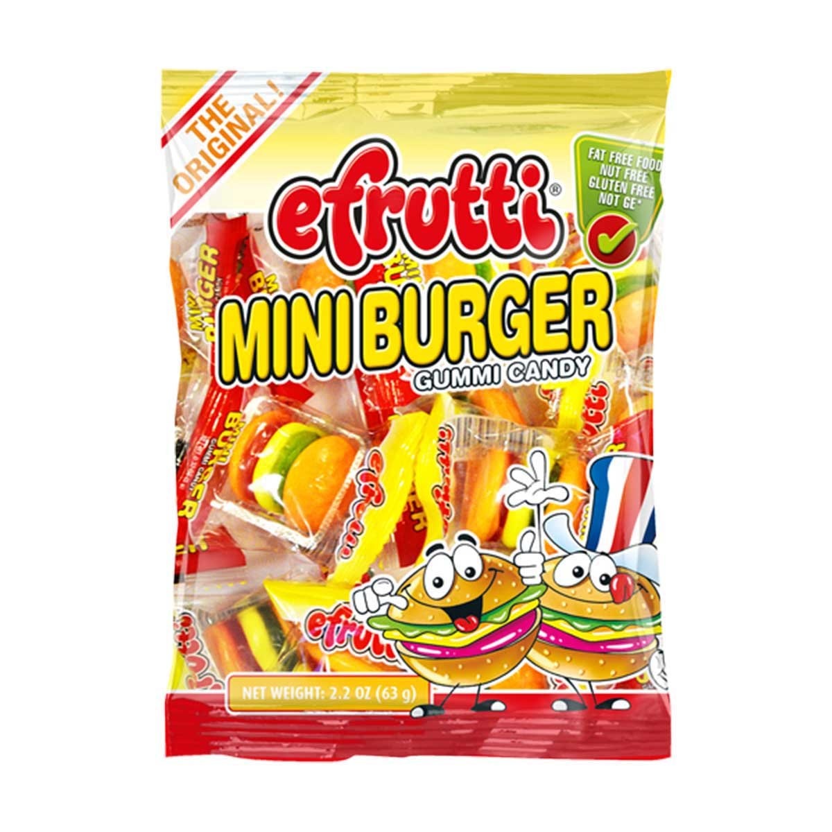 Mini Burger 63 Grs Efrutti