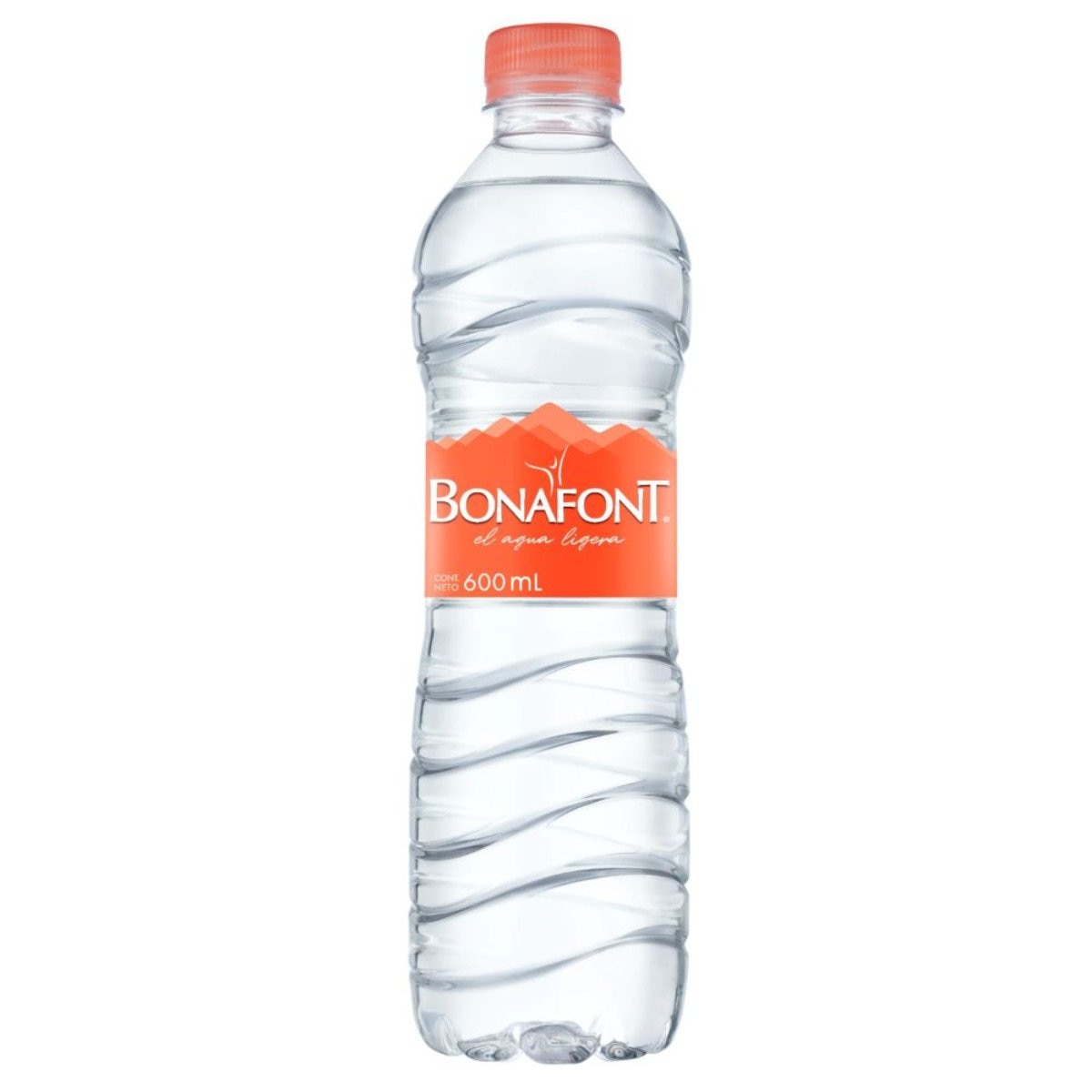 Agua Natural, 600 Ml.  Bonafont