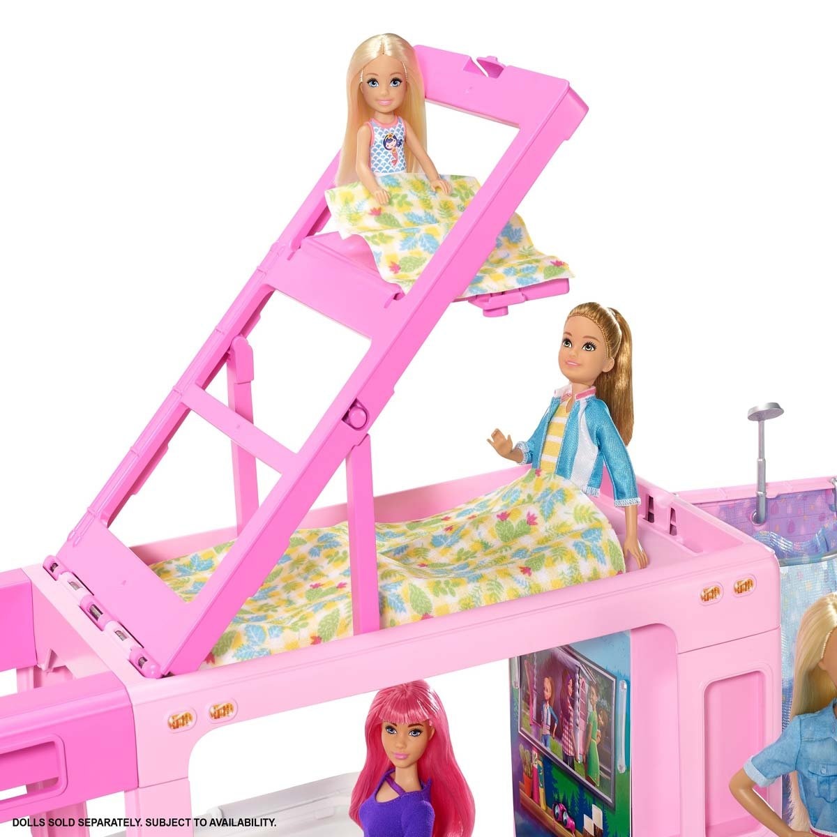 Barbie Estate Muñeca Cámper de 3 en 1