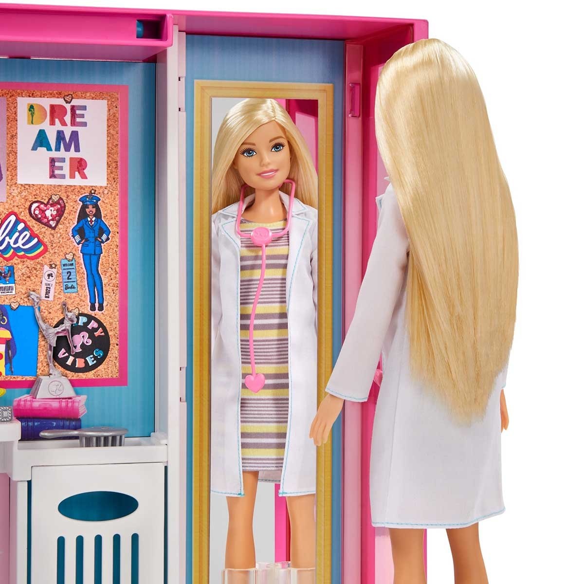 Barbie Fashionista Ropa Y Accesorios Closet de Ensueño