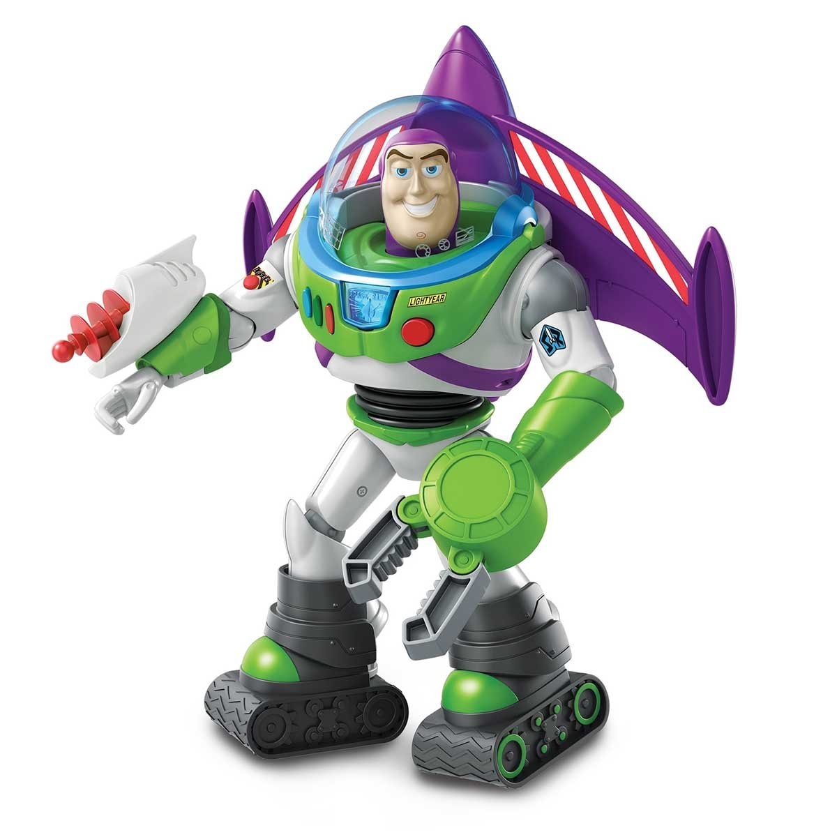 Figura de Acción Buzz Toy Story Armadura Misiones Espaciales Disney Pixar