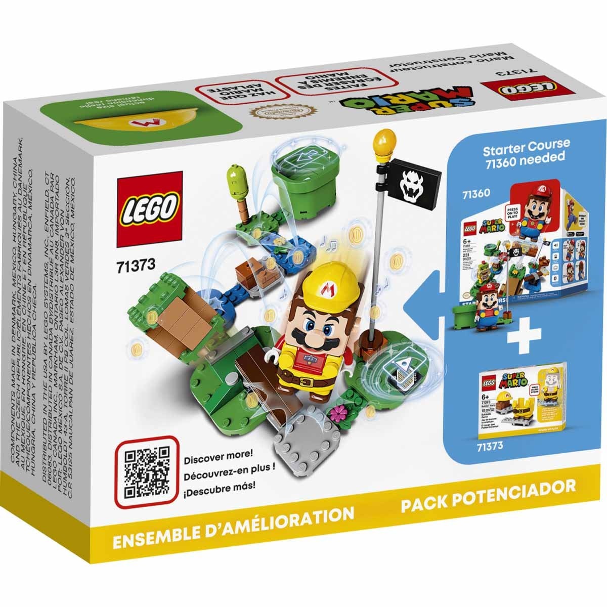 Pack Potenciador: Mario Constructor Lego Super Mario
