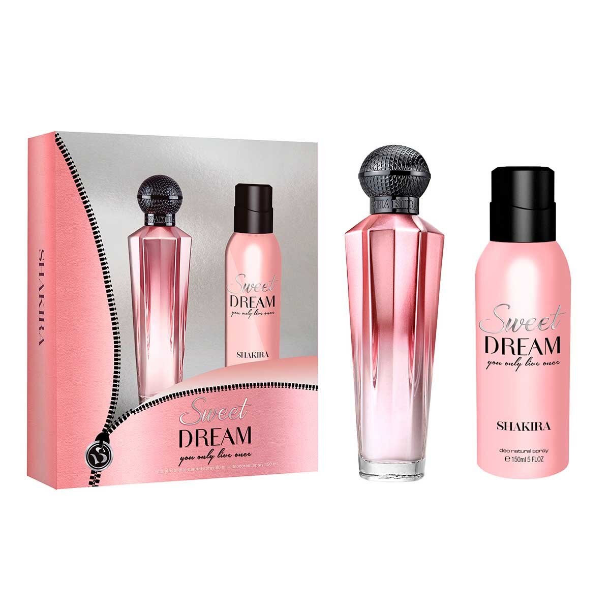 Estuche para Dama, Shakira, Sweet Dream, Edt 80 Ml + Desodorante 150 Ml