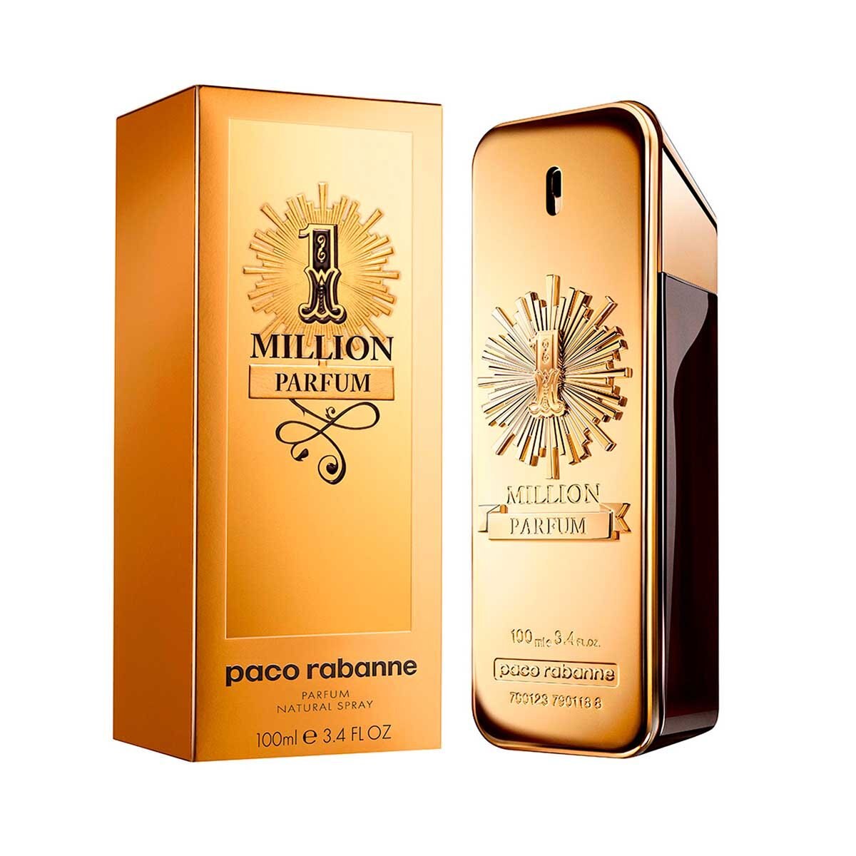 Fragancia para Hombre Paco Rabanne One Million Parfum Edp 100 Ml