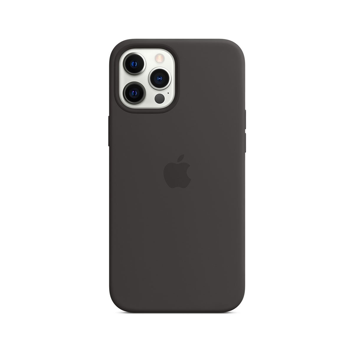 Funda de Silicón Negro con Magsafe para Iphone 12 Pro Max Apple