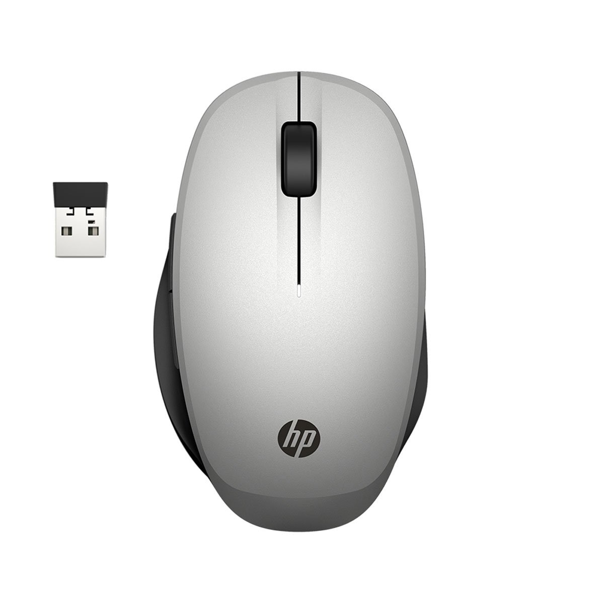 Mouse 300 D&uacute;al Mode Plata Hp