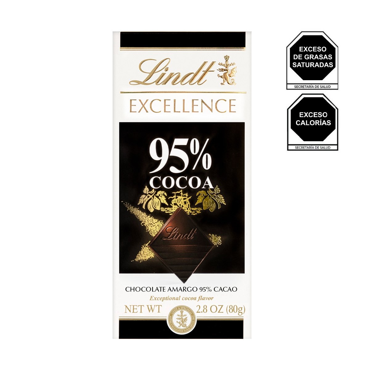 Tablilla de Chocolate 95% Cacao 100 Gr Excellence