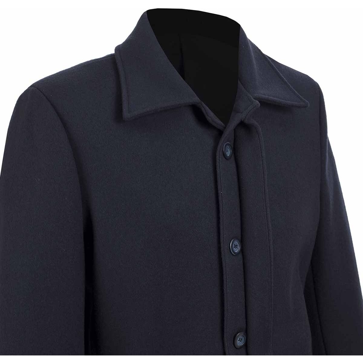 Abrigo Formal Azul Obscuro con 5 Botones para Caballero Carlo Corinto Modelo Amn1020311