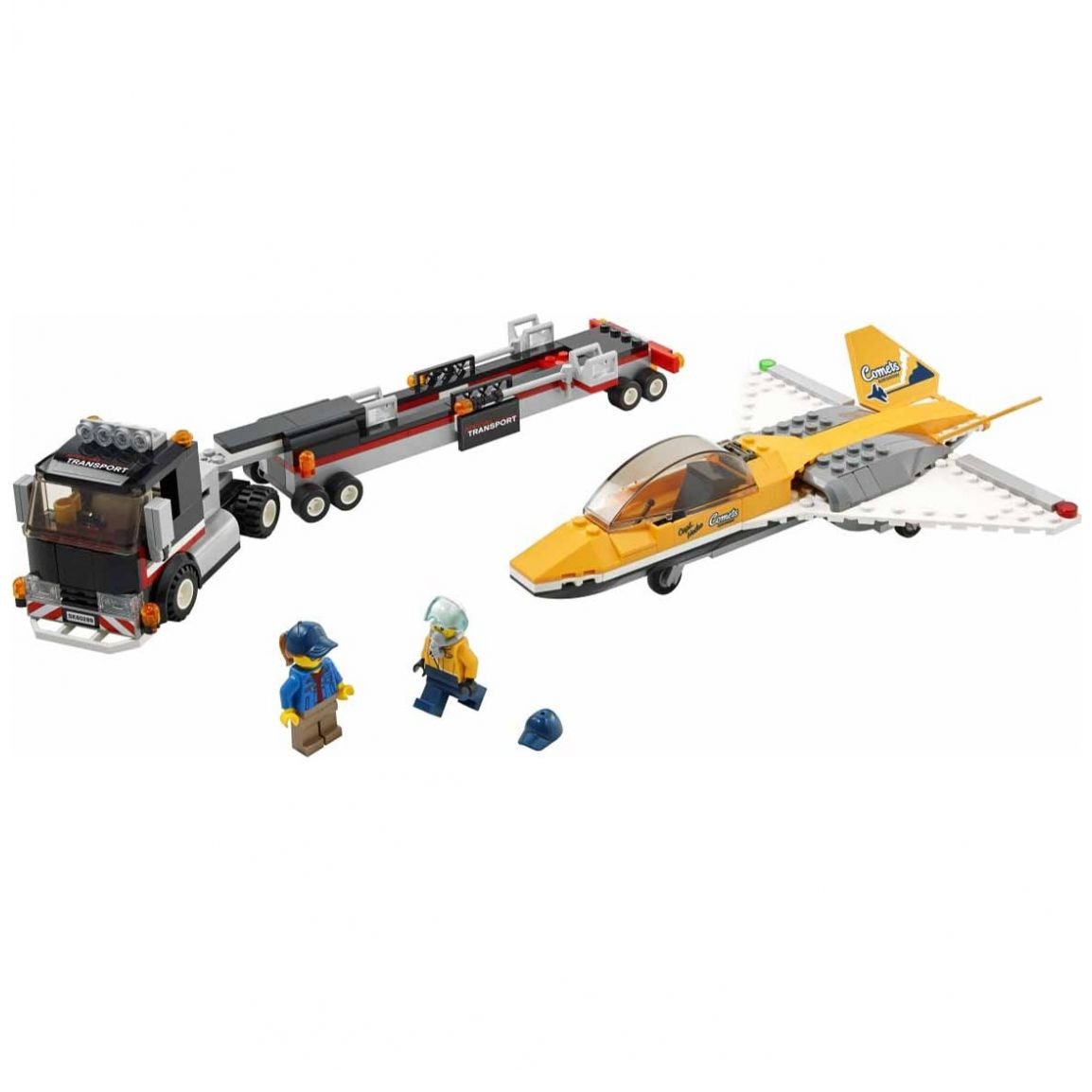 Camión de Transporte Del Jet Acrobático Lego City