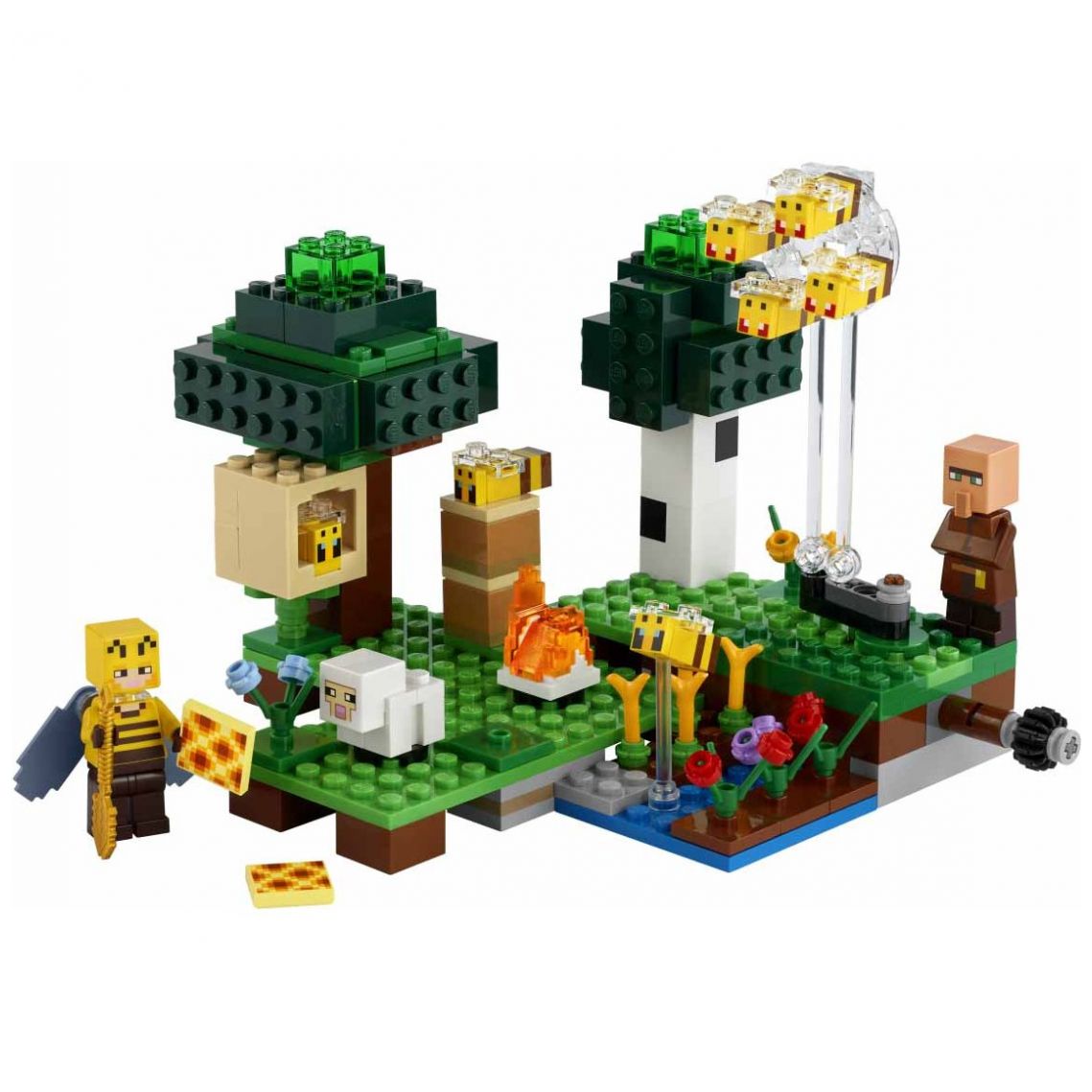 La Granja de Abejas Lego Minecraft