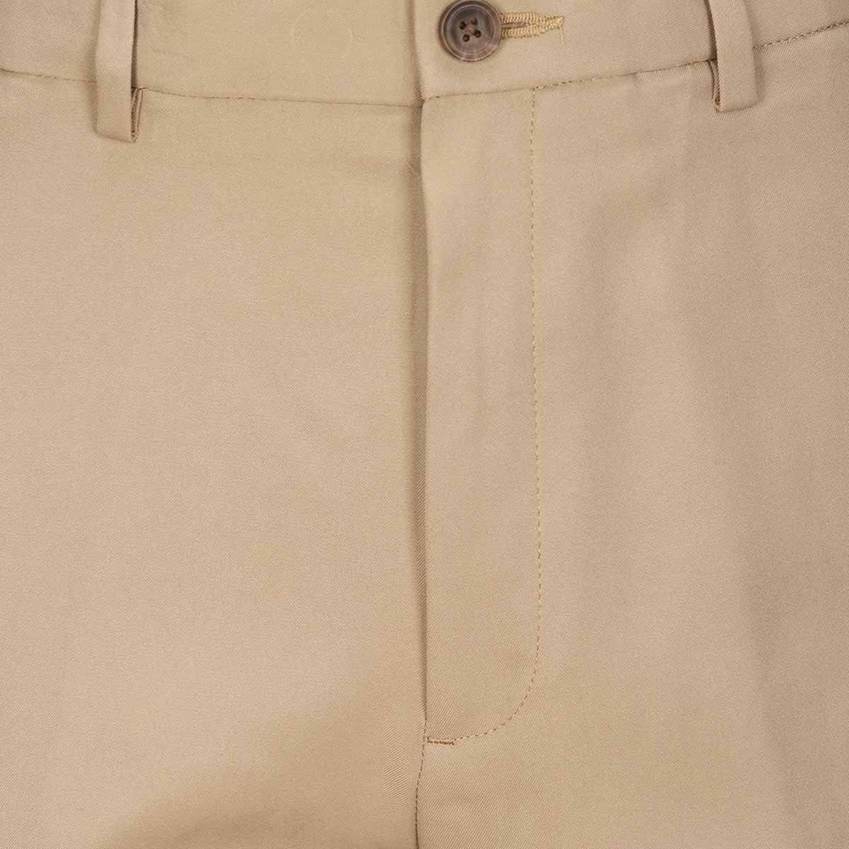 Pantalón Haggar Café Claro Pro Classic Fit para Hombre