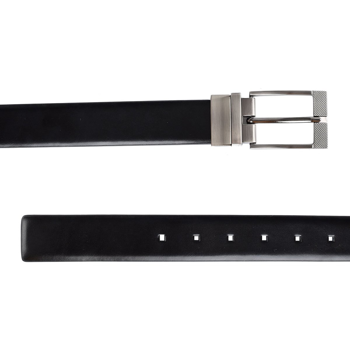 Cinturón Negro Combinado para Hombre Modelo Elo 15211005 Carlo Corinto Paris