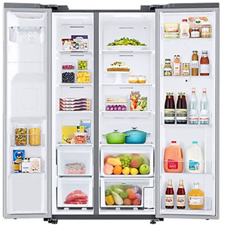 Refrigerador Samsung Side By Side Family Hub 22Ft Rs22T5561S9/em Silver