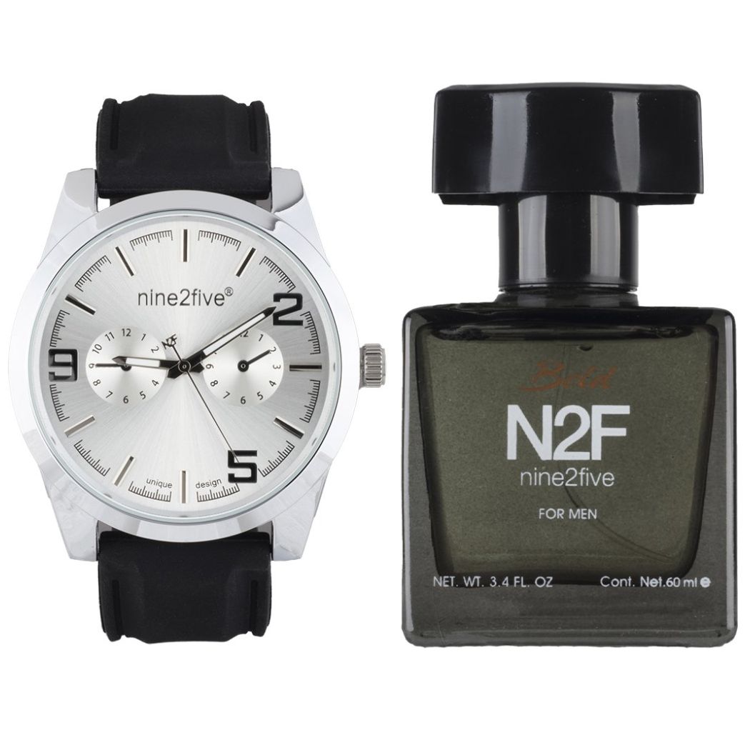 Reloj Negro para Caballero Nine To Five Modelo N2F118Rt