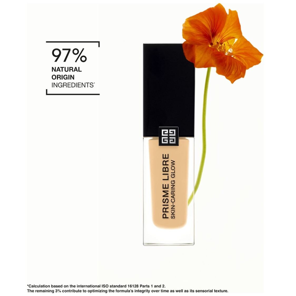 Base de Maquillaje con Tratamiento Givenchy Prisme Libre Skin-Caring Glow, 30 Ml Tono 4 -C305