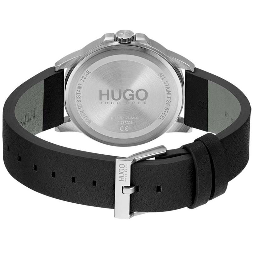 Reloj Negro Hugo para Hombre Modelo Elo #first 1530188