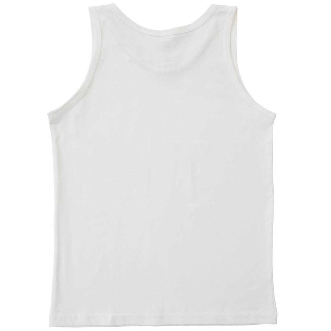 Camiseta Blanca Sin Mangas para Niño Oscar Hackman Modelo Ohoic2