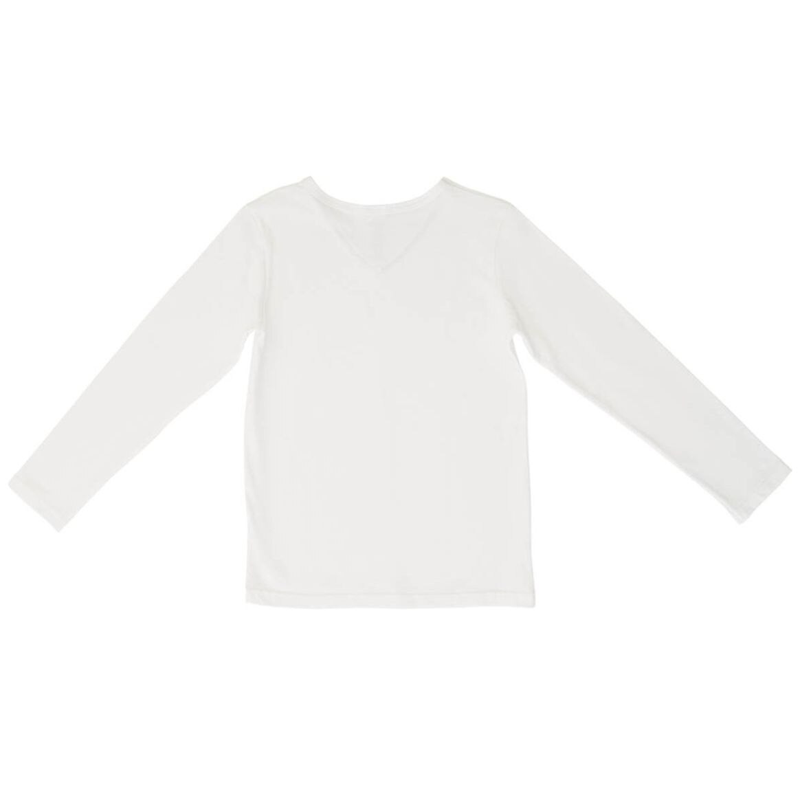 Camiseta Blanca Manda Larga para Niño Oscar Hackman Modelo Ohoic4