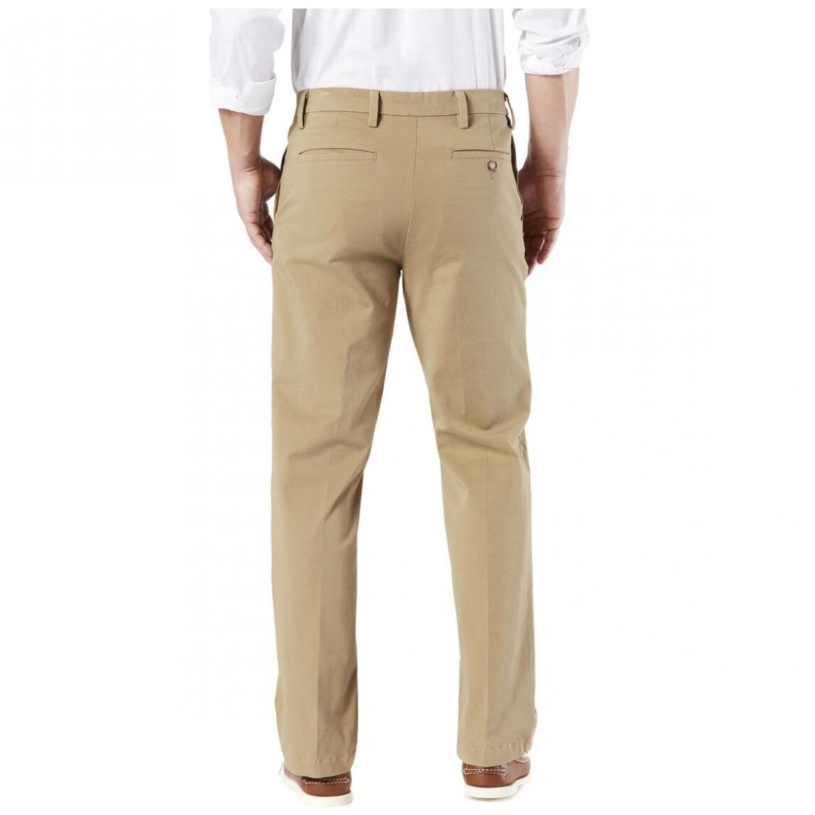 Pantalón Formal Café para Caballero Dockers Workday Khaki Straight