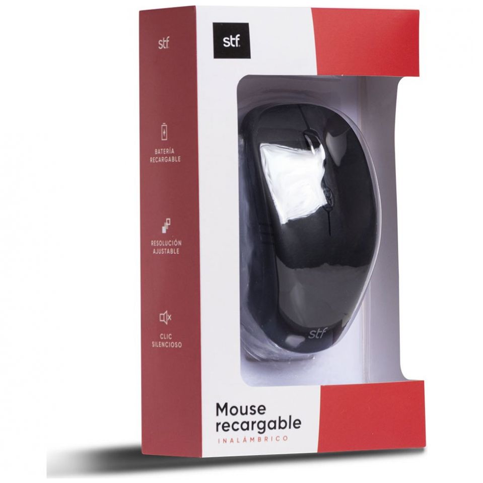 Mouse Recargable Inal&aacute;mbrico Stf