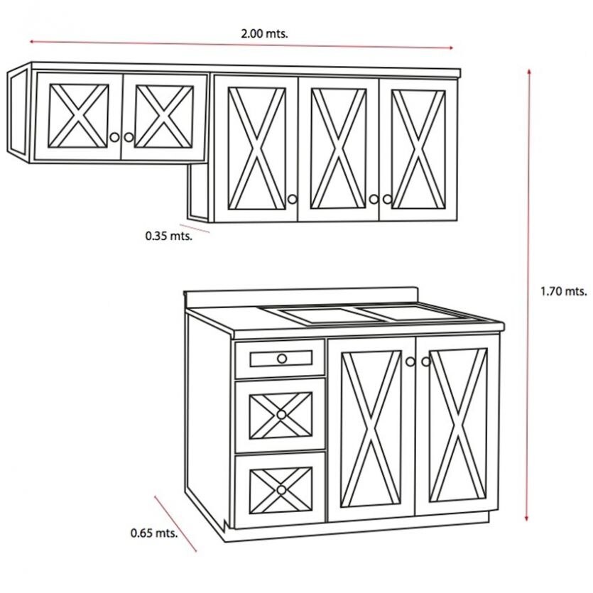 Cocina 2.00 Urban  Ncm