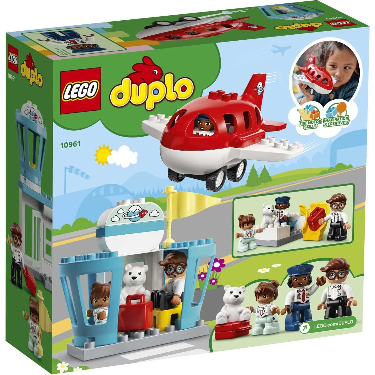 Lego Duplo Avión Y Aeropuerto