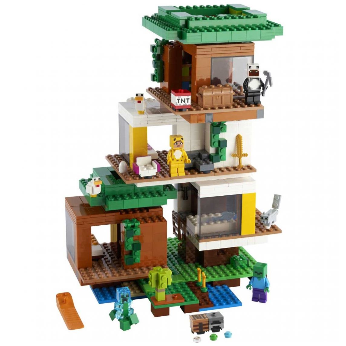 Lego Minecraft la Casa Del Árbol Moderna