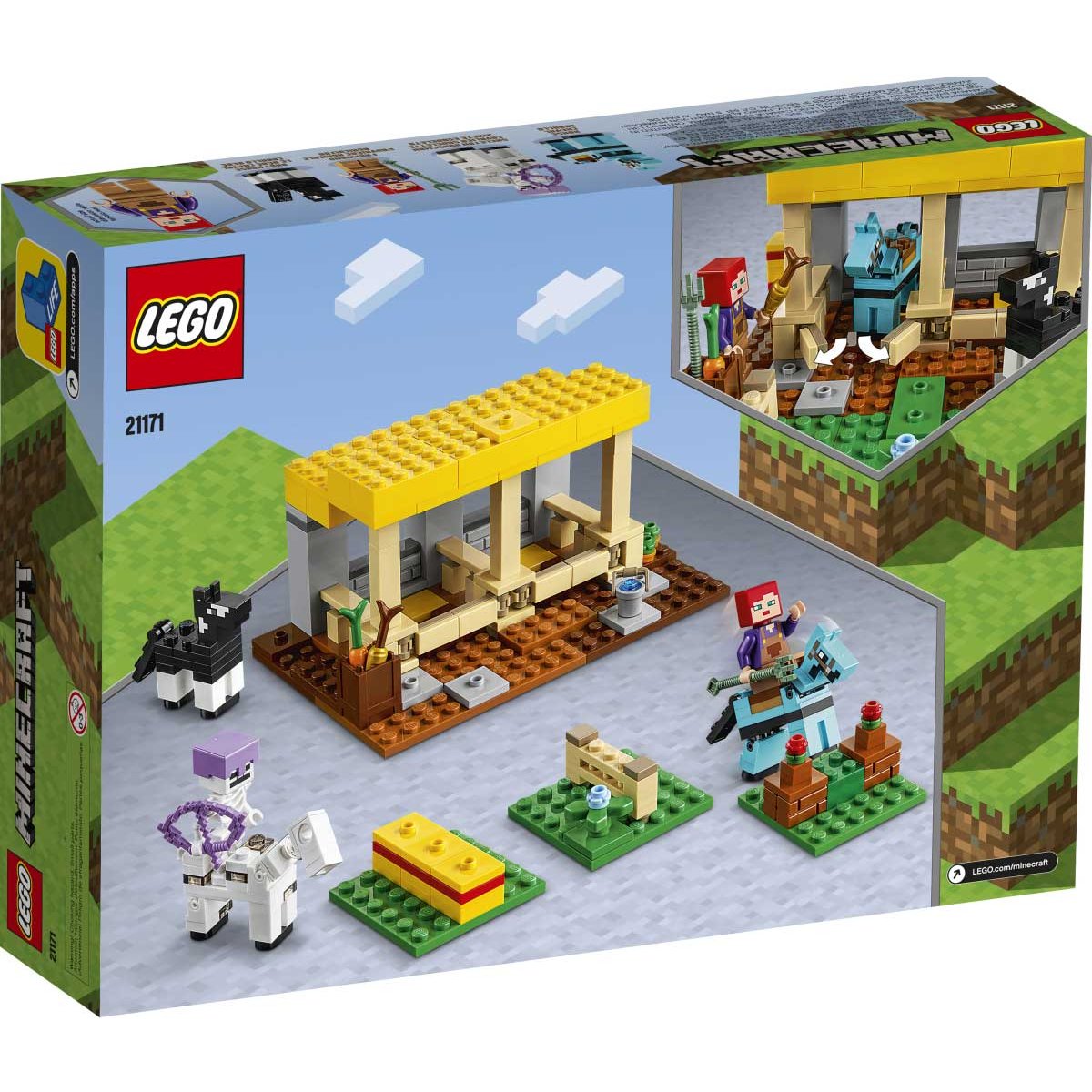 Lego Minecraft e el Establo de los Caballos