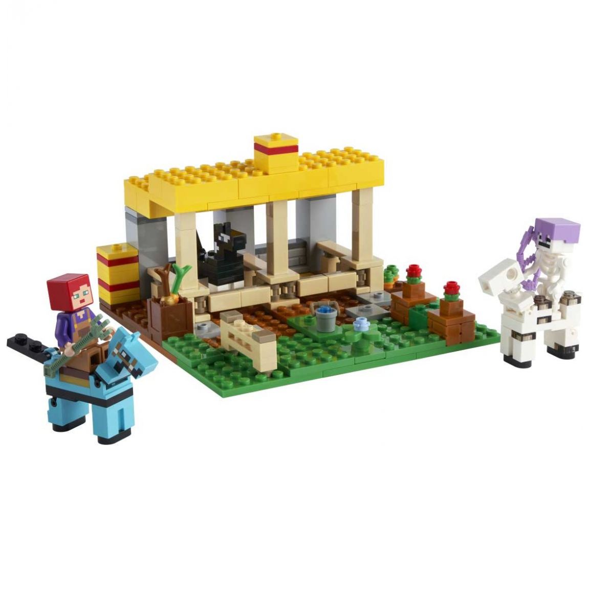 Lego Minecraft e el Establo de los Caballos
