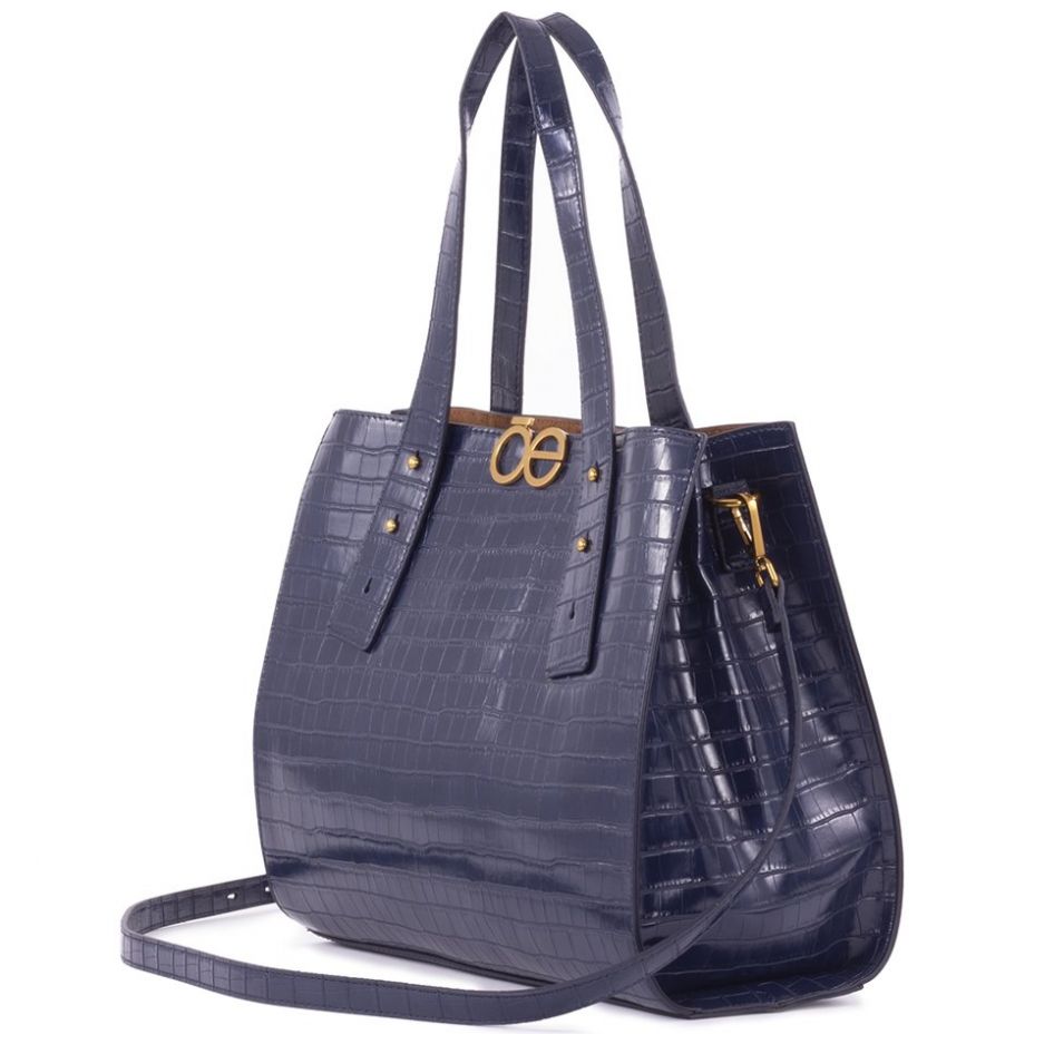 Bolso Satchel Marino Cloe 1Blco21622Mar