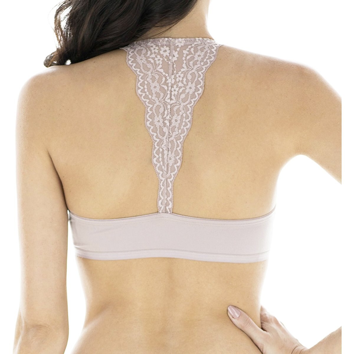 Brasier Lace Nudes Clasic Tops & Bottoms