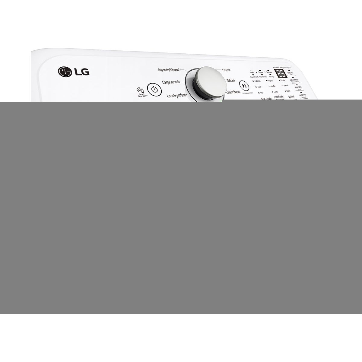 Lavadora LG Carga Superior Turbo Wash 3D Inverter Dd con 6 Motion Dd 25 Kg  Blanca  Wt25Wt6H