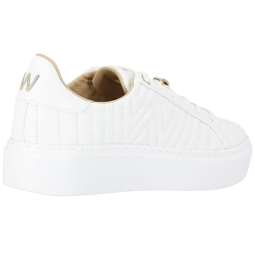 Tenis con Silueta Active Low Sport con Punta Redonda Color Blanco Westies