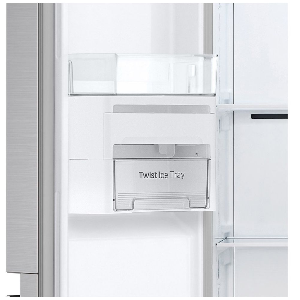 Refrigerador LG Duplex Smart Inverter con Door Cooling 27 Pies3 Platino  Vs27Bip
