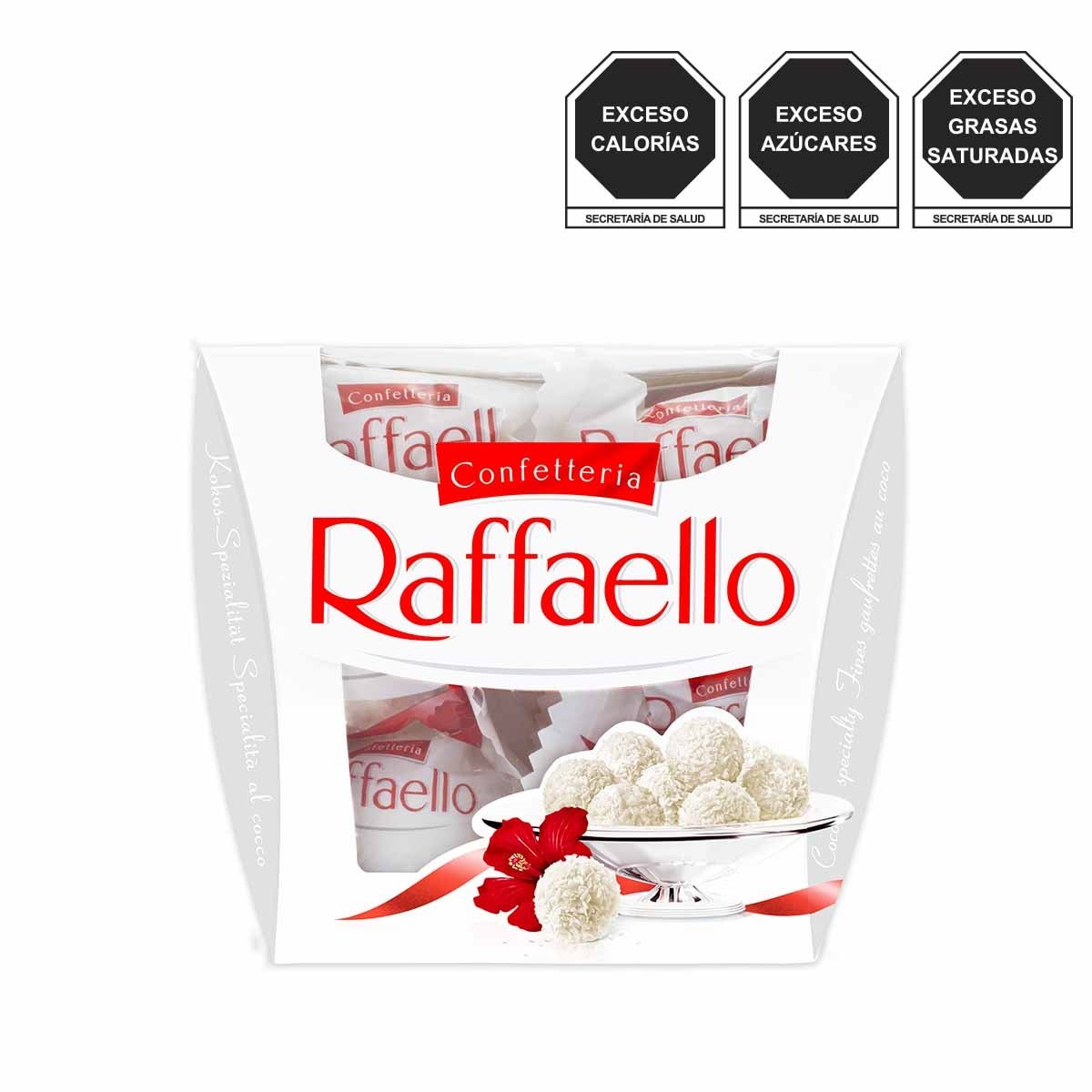 Caja de Chocolates Rafaello Ballotin 15 Ferrero Rocher