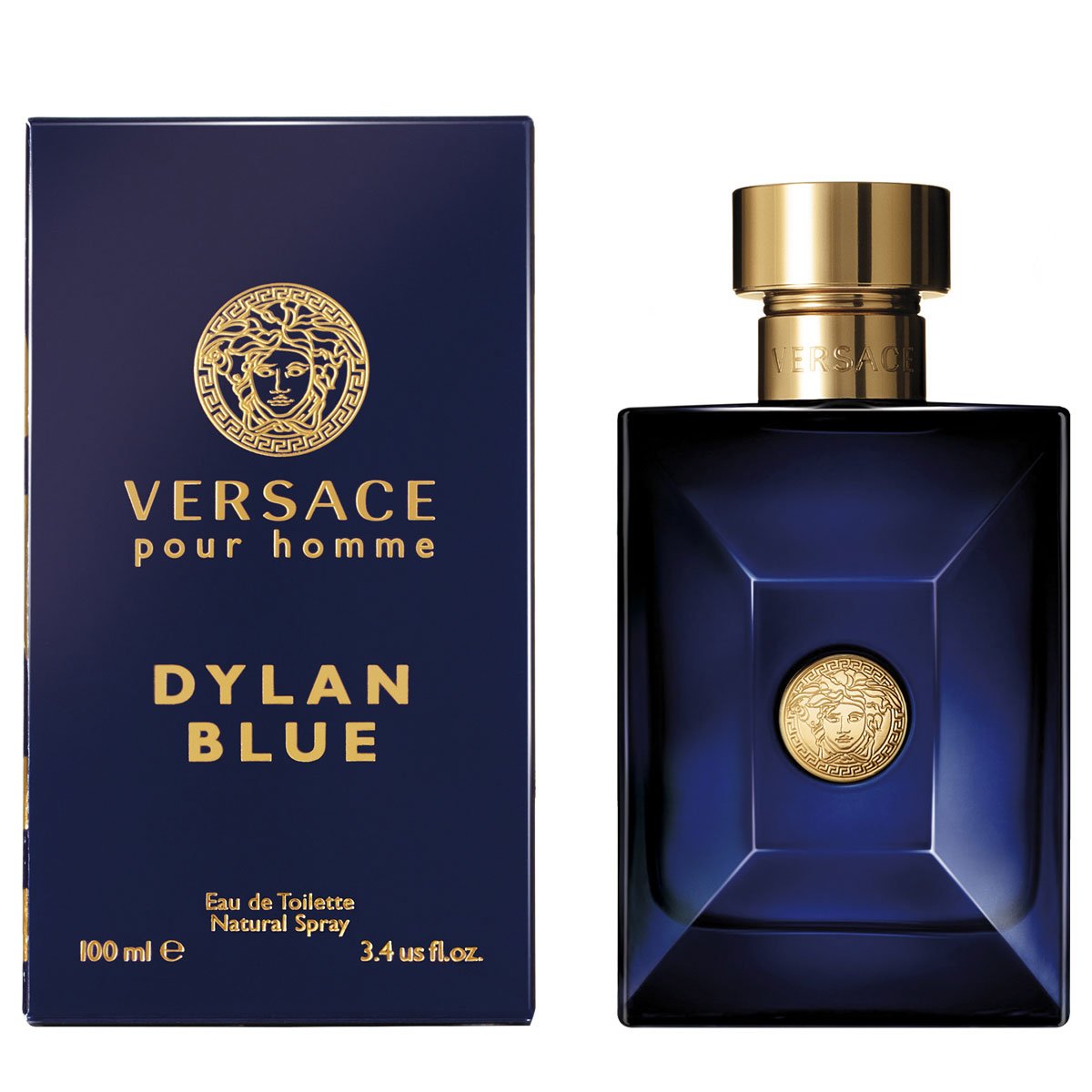 Fragancia para Hombre Versace Dylan Blue Edt 100 Ml
