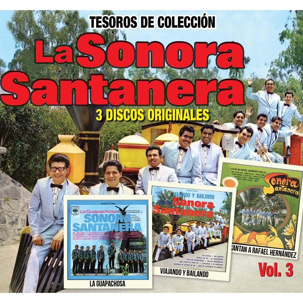 3 Cds la Sonora Santanera Tesoros de Colección Volumen 3