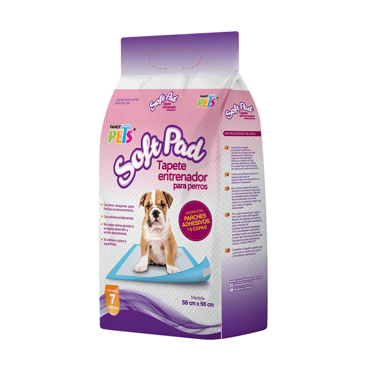 Tapete Entrenador (Pads) Fancy Pet 7 Pz Fancy Pets Mod. Fl7171 para Perro