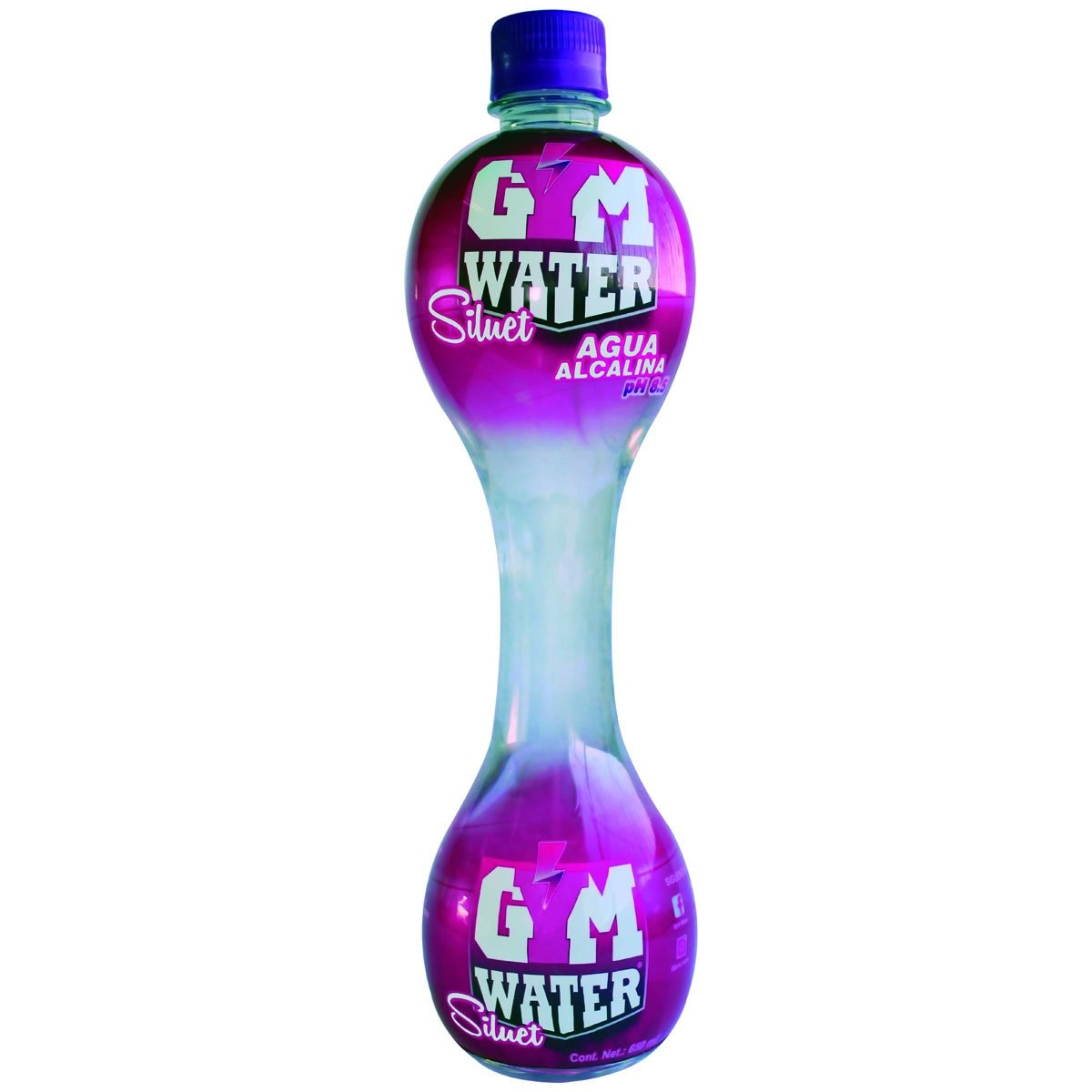 Agua Alcalina Siluet 650 Ml Gym Water