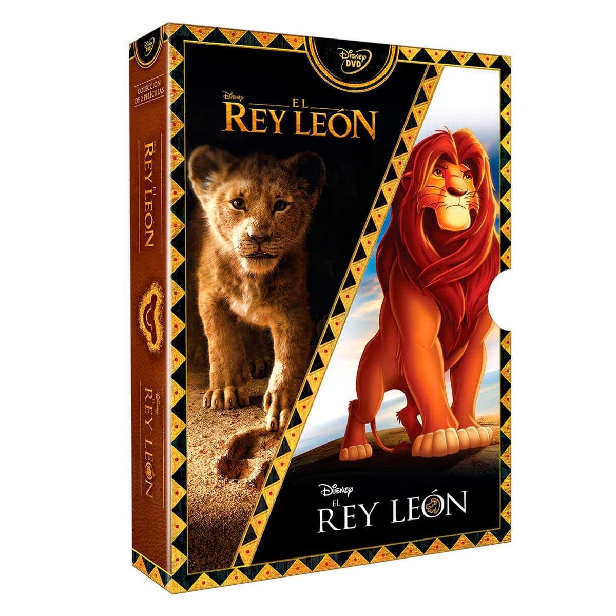 Dvd Paquete el Rey León Y Animada