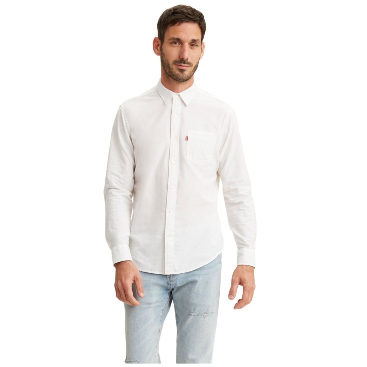 Camisa Blanca Levi's Sunset One Pocket Standard para Hombre