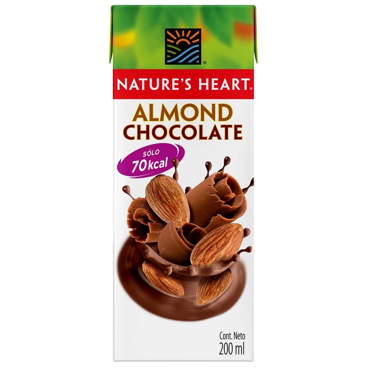  Almendra Chocolate 200 Ml Nature´s Heart