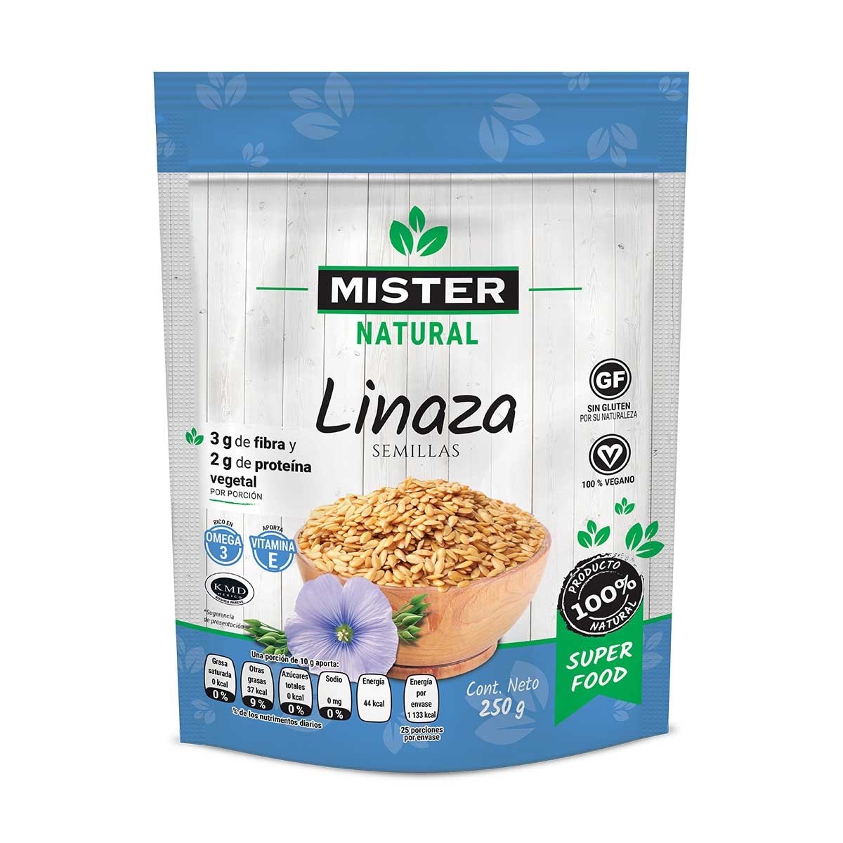 Semillas de Linaza 250 Grs Mister Alimentos