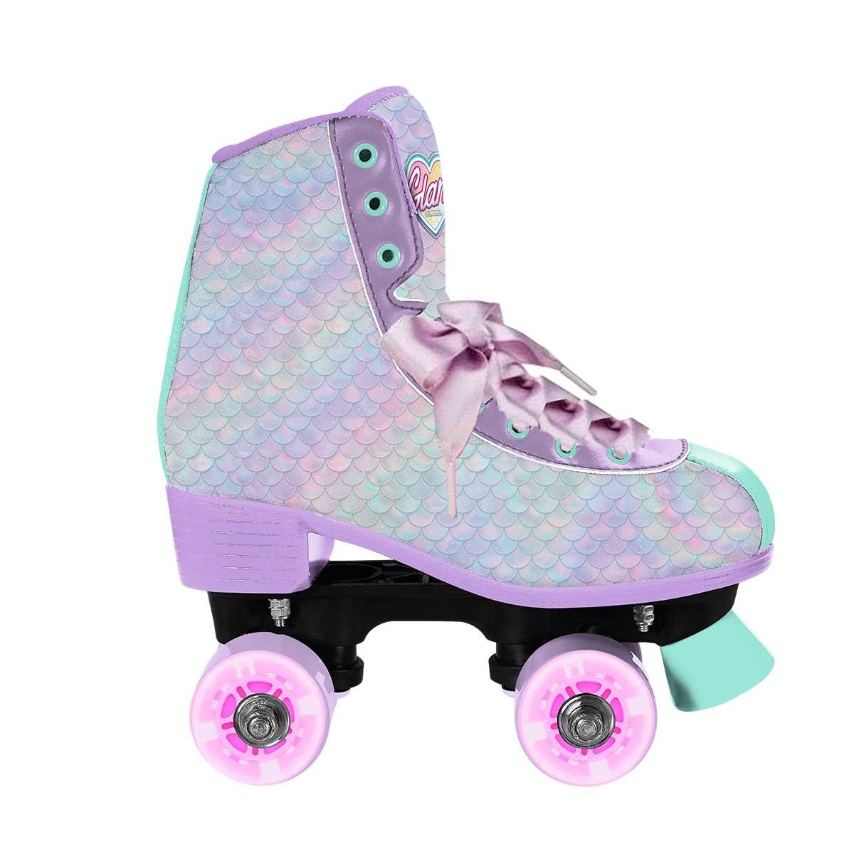 Patines Bota Sirena Glam By Rush Girl Flying Wheel Talla 23