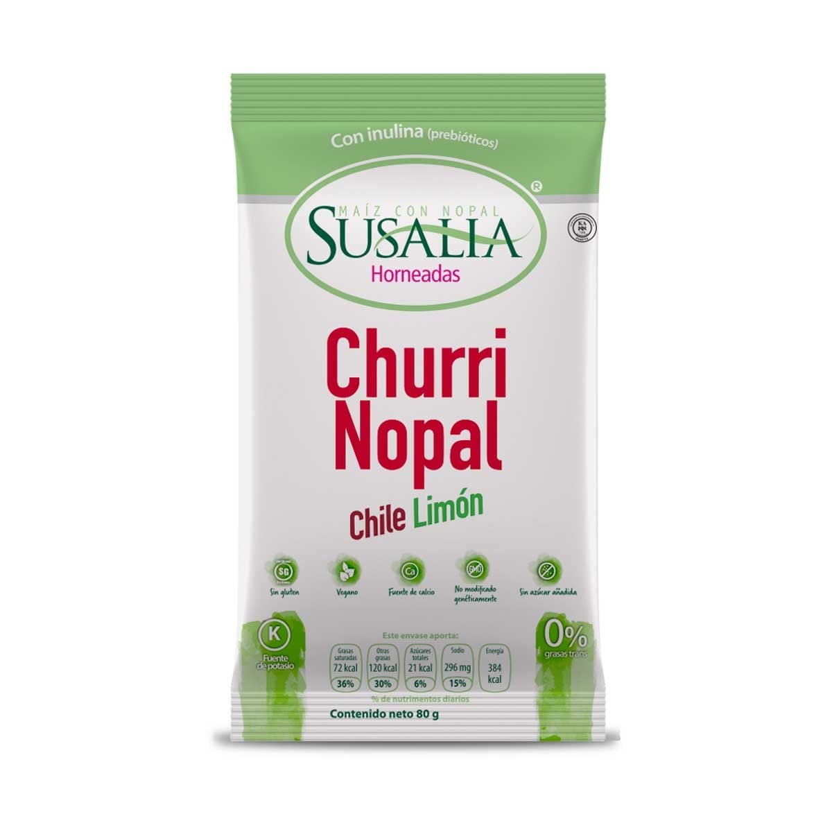 Churrinopal Chile Limón Susalia 80 Grs