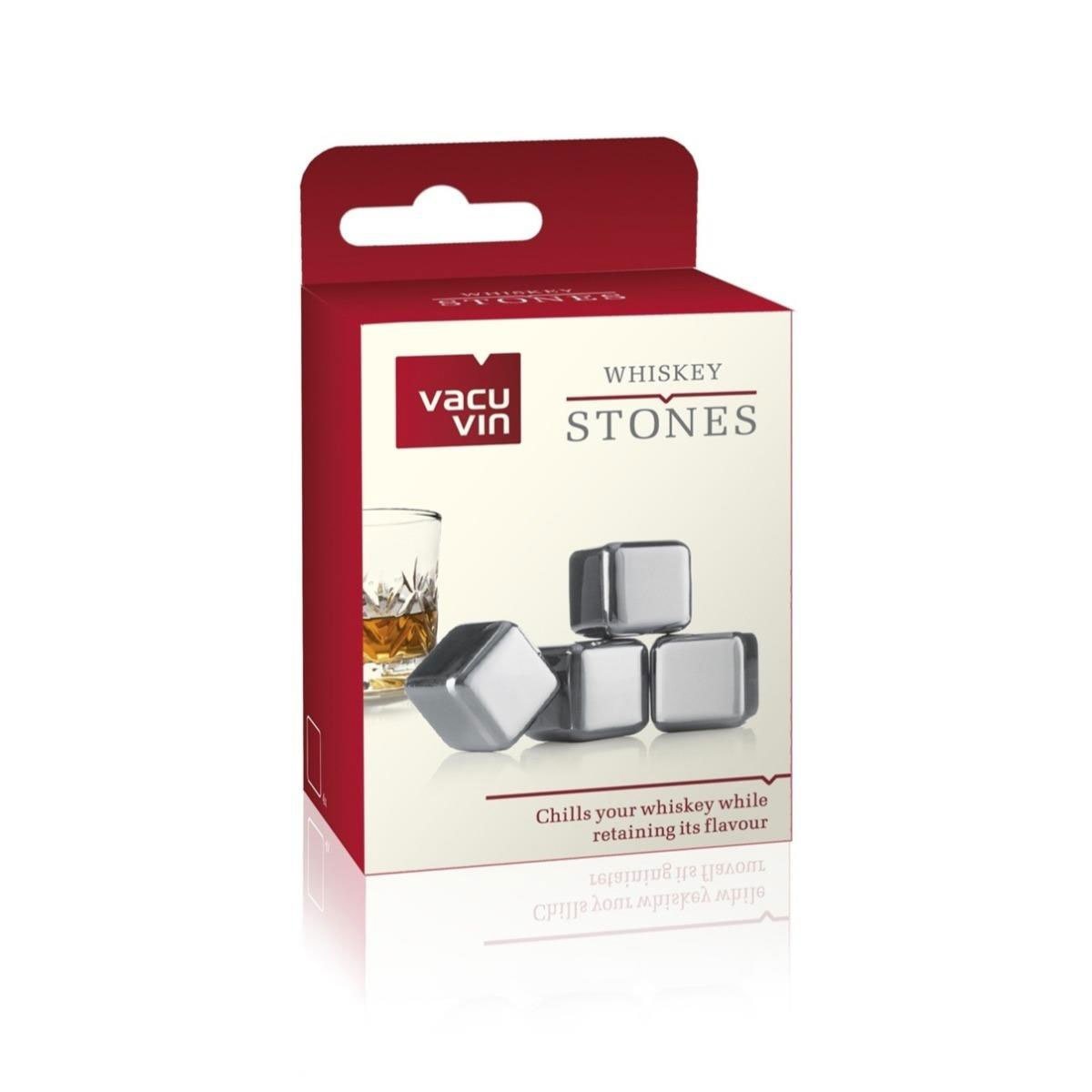 Set de Hielos Stone para Whiskey Vacu Vin