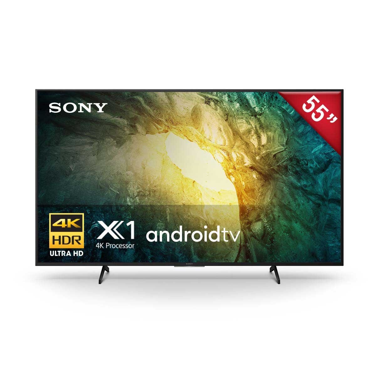 Pantalla Sony 55" 4K Uhd Android Tv Xbr-55X750H